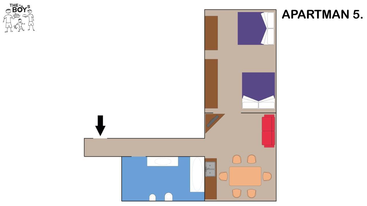 The Boys Apartman 시오포크 외부 사진