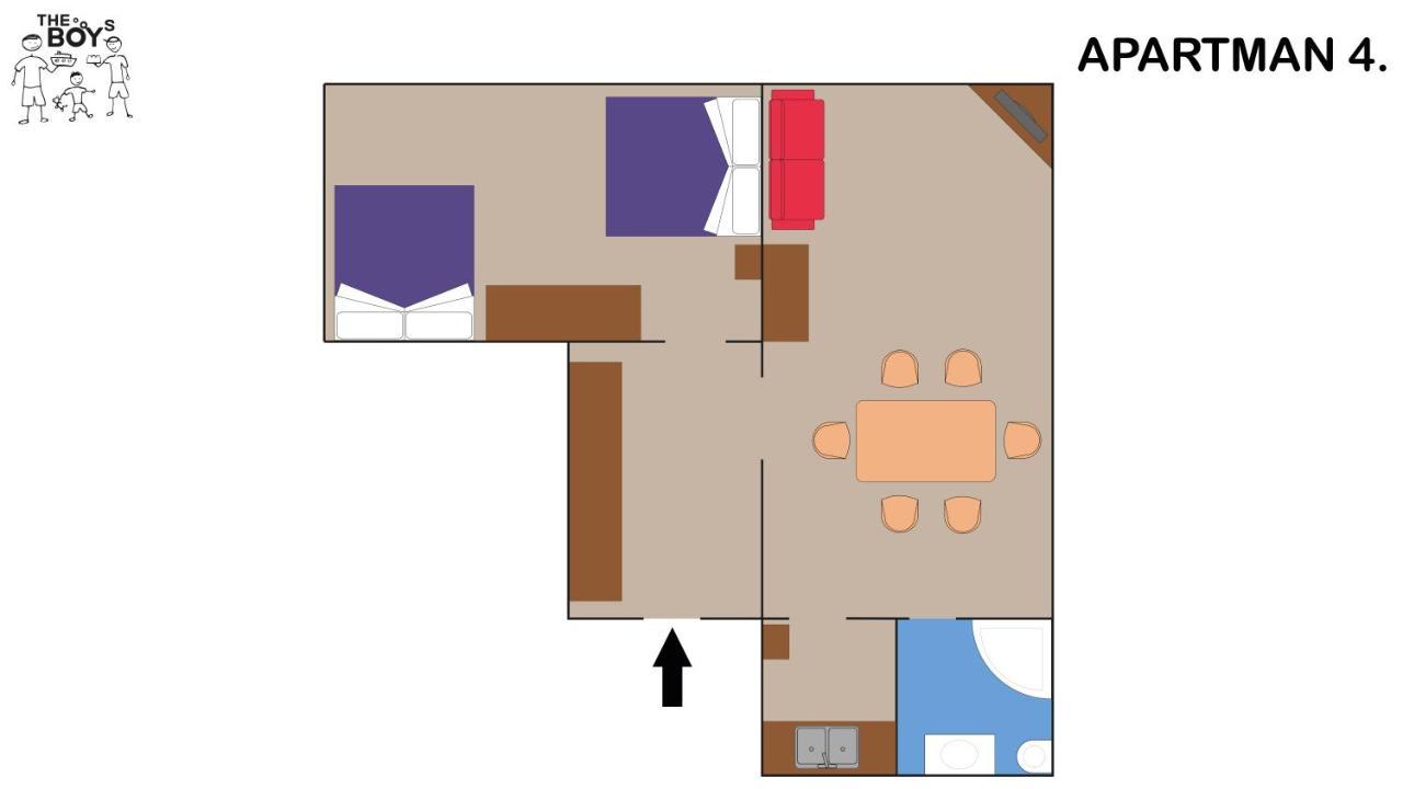 The Boys Apartman 시오포크 외부 사진