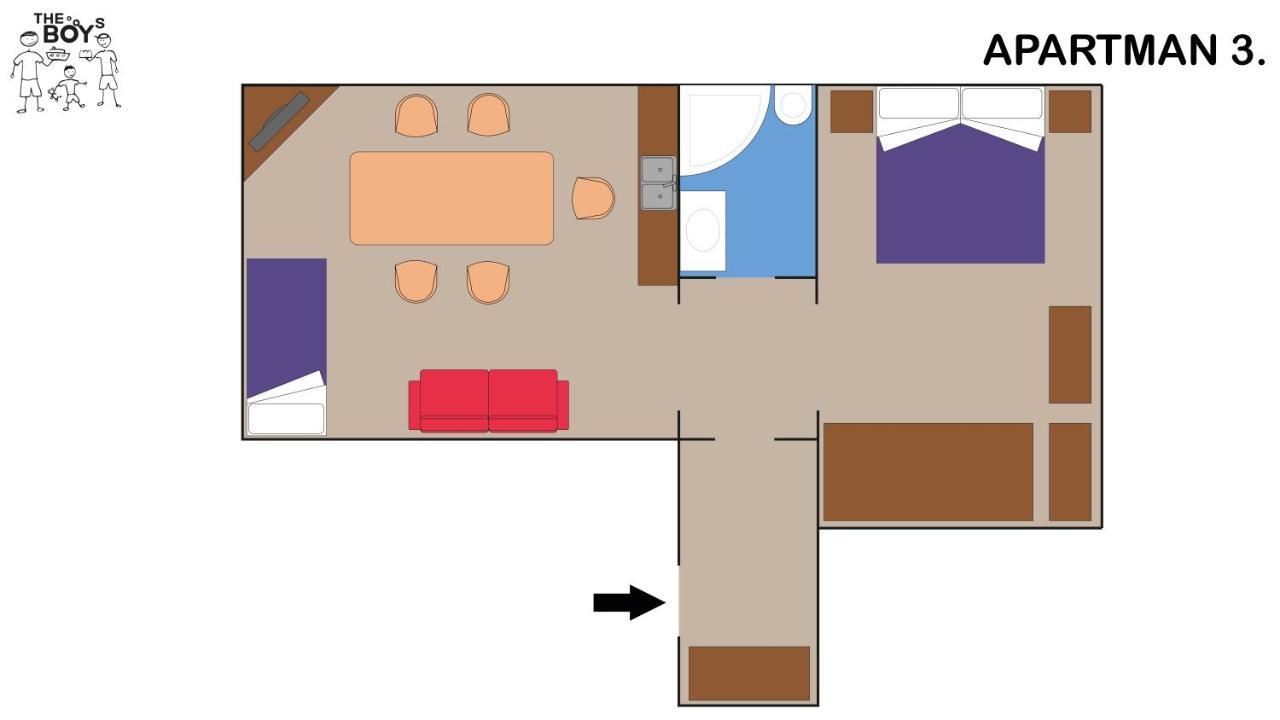 The Boys Apartman 시오포크 외부 사진