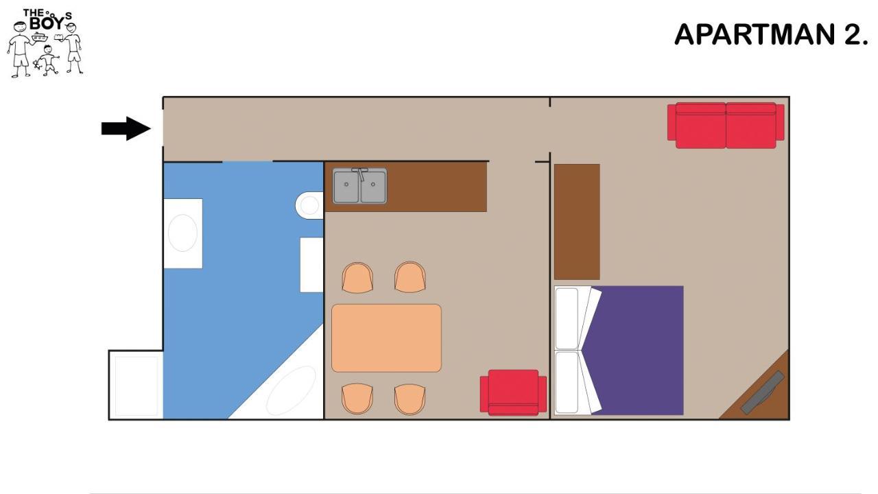 The Boys Apartman 시오포크 외부 사진